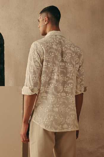 Twenty Nine Chikankari Embroidered Kurta Set 