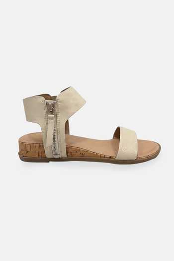 Buy Heel Your Sole Off White Nox Flats Online at Aza Fashions Buy_Heel Your Sole_Off White Nox Flats _Online_at_Aza_Fashions
