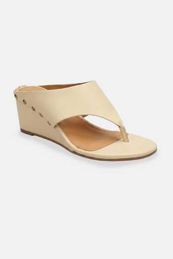 Heel Your Sole Off White Tia Wedges Online at Aza Fashions Heel Your Sole_Off White Tia Wedges _Online_at_Aza_Fashions