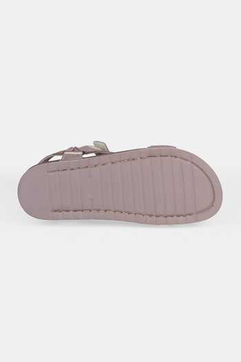 Heel Your Sole Rose Gold Viviana Flats Online at Aza Fashions Heel Your Sole_Rose Gold Viviana Flats _Online_at_Aza_Fashions