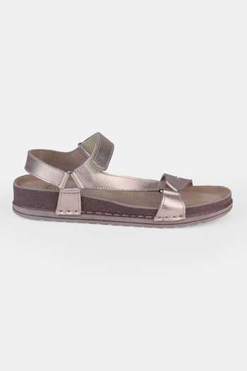 Buy Heel Your Sole Rose Gold Viviana Flats Online at Aza Fashions Buy_Heel Your Sole_Rose Gold Viviana Flats _Online_at_Aza_Fashions