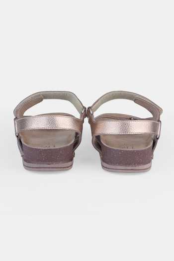 Heel Your Sole Rose Gold Viviana Flats at Aza Fashions Heel Your Sole_Rose Gold Viviana Flats _at_Aza_Fashions