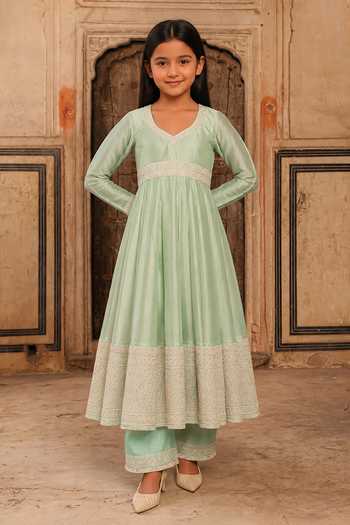 Charu Makkar Dori Work Anarkali Set