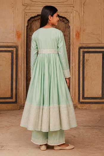 Charu Makkar Dori Work Anarkali Set