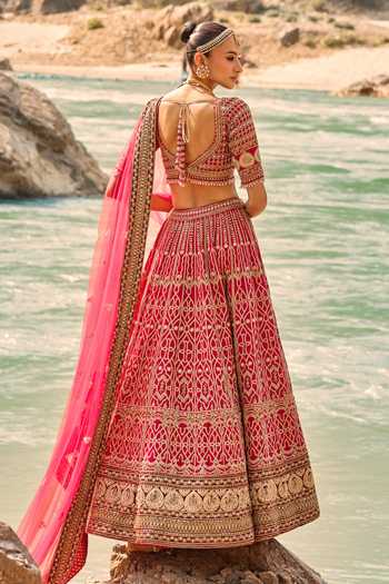 Nitika Gujral Regalia Jaali Bridal Lehenga Set
