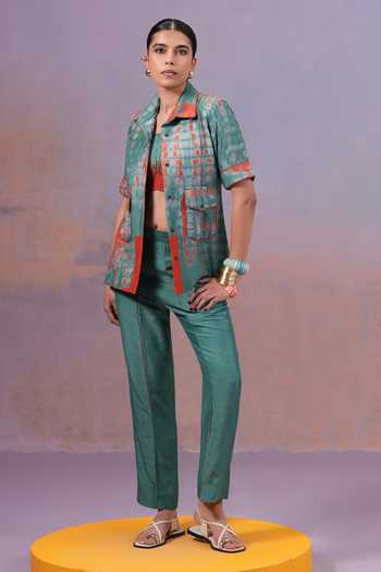 Ananya Agrawal Label Rangmaya High Rise Trouser 