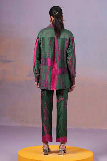 Ananya Agrawal Label Rangrezi Hand Dyed Trouser 
