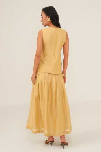 Ananya Agrawal Label Jungle Swing Top 