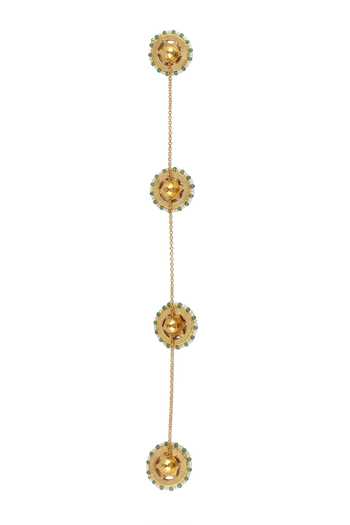 Joules by Radhika Tarvika Embellished 4 Pcs Buttons With Chain 