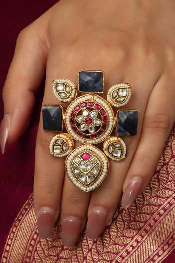 Joules by Radhika Navya Embellished Ring