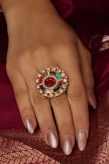 Joules by Radhika Vayra Embellished Ring