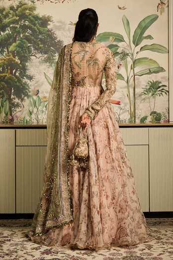 Mahima Mahajan Lina Embroidered Anarkali With Dupatta 
