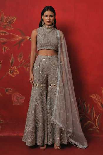 Twenty Nine Mirror Sprinkled Dupatta