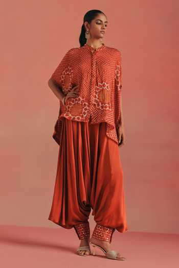 Twenty Nine Afghani Draped Dhoti Pant