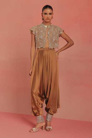 Twenty Nine Afghani Draped Dhoti Pant