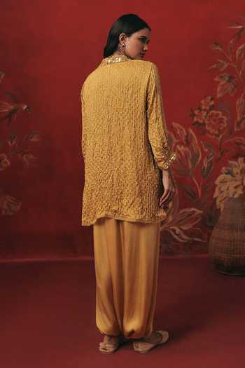 Twenty Nine A-Line High Low Bandhani Shirt 