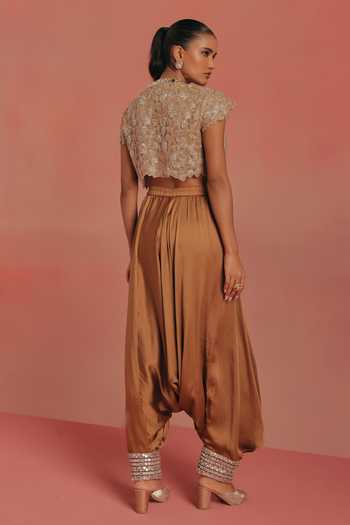 Twenty Nine Mirror Work Cropped Jacket 