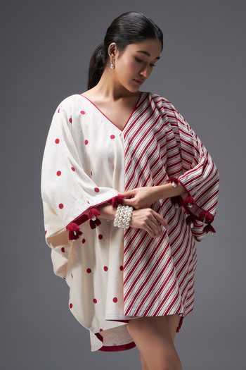 Aaroh By Dolly Hand Block Print Kaftan 