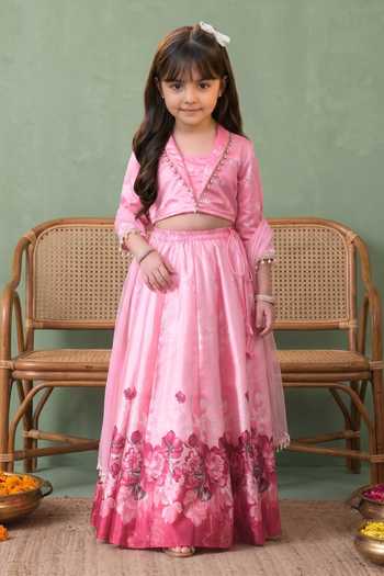Petite Pomme Printed Lehenga Set 