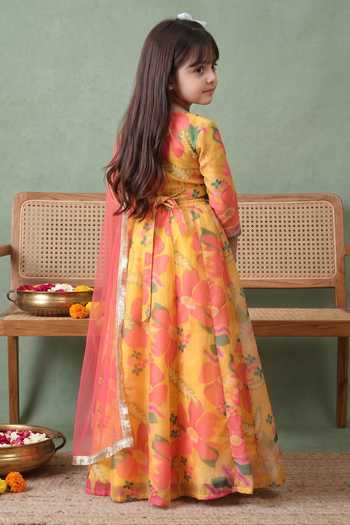 Petite Pomme Printed Lehenga Set 