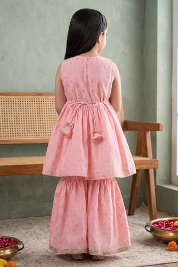 Petite Pomme Embellished Kurta Set