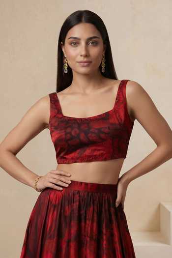 Satya Paul Jubilee Printed Corset Top 