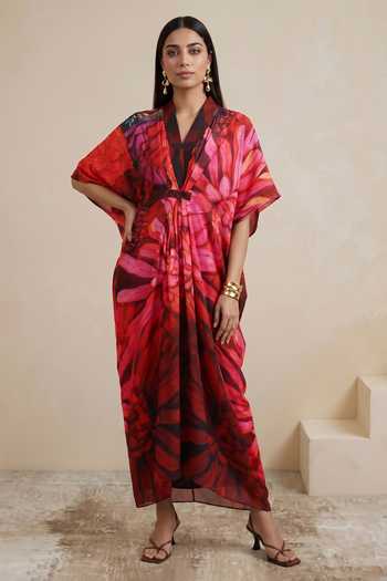 Satya Paul Spring Song Printed Kaftan 