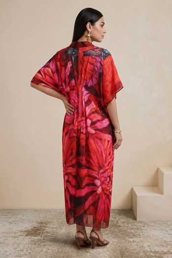 Satya Paul Spring Song Printed Kaftan 