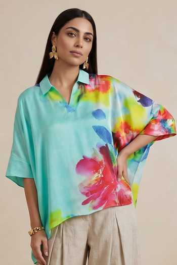 Satya Paul Slice Of Life Printed Kaftan 