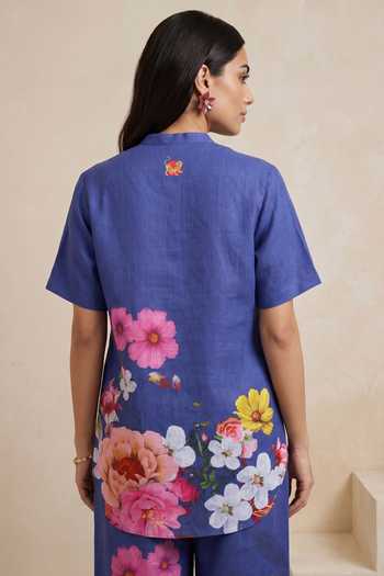 Satya Paul Sundown Bloom Print Tunic 