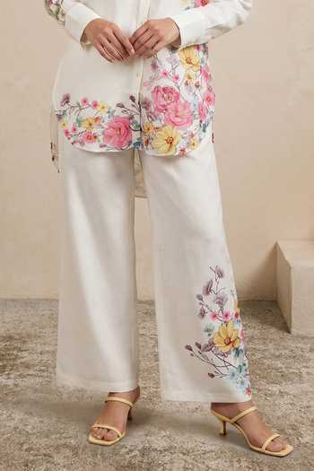 Satya Paul Dear Reader Printed Pant 