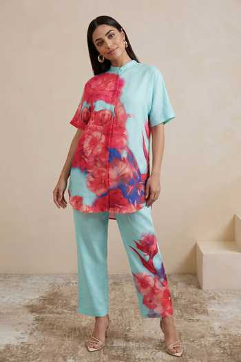 Satya Paul Spring Flush Printed Pant 