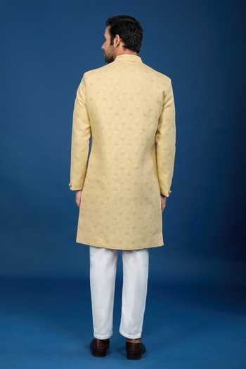 Arihant Rai Sinha Sequin Embroidered Sherwani Set 