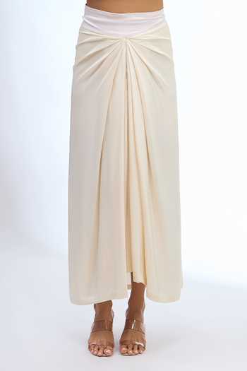 Buy Anamika Khanna Ivory Embroidery, Sequins, Beads, Stones Fringed Tassel Corset And Skirt Set Online at Aza Fashions Buy_Anamika Khanna_Ivory Embroidery, Sequins, Beads, Stones Fringed Tassel Corset And Skirt Set _Online_at_Aza_Fashions