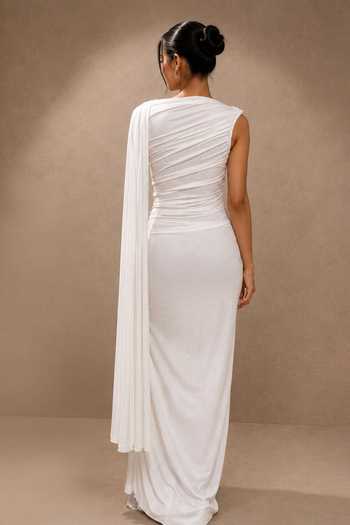 Ajiesh Oberoi Soft Stretch Jersey Dress