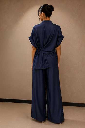 Ajiesh Oberoi Wrapped Shirt & Pant Set