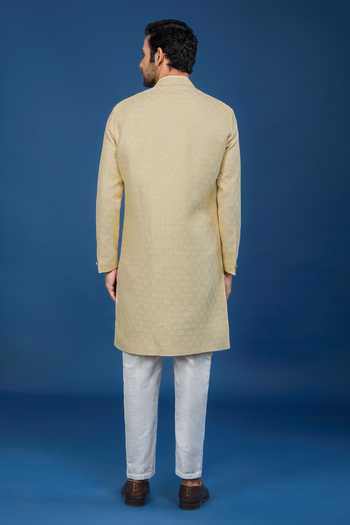 Arihant Rai Sinha Sequin Embroidered Sherwani & Pant Set 