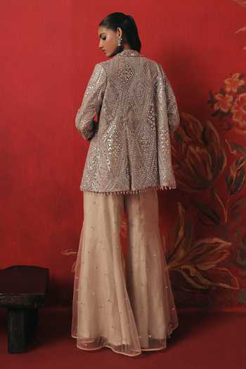 Twenty Nine Embroidered Lapel Collar Jacket 