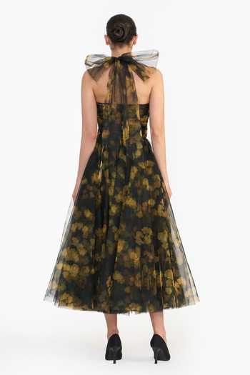 Gauri & Nainika Halter Neck Corseted Dress
