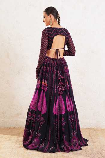 Miku Kumar Myreen Printed Anarkali With Dupatta 