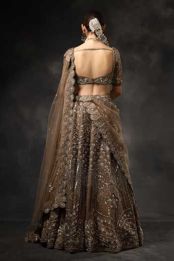 Miku Kumar Nayika Embroidered Lehenga Set 