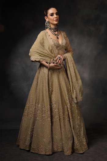 Miku Kumar Tisya Embroidered Lehenga Set 