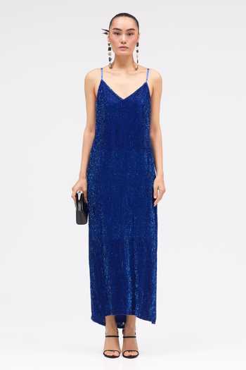 Sruti Dalmia Dusk Mirage Sequin Embroidered Dress 