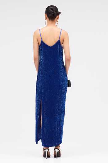 Sruti Dalmia Dusk Mirage Sequin Embroidered Dress 