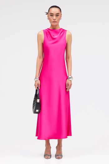 Sruti Dalmia Evenings Promise Cowl Neck Dress 