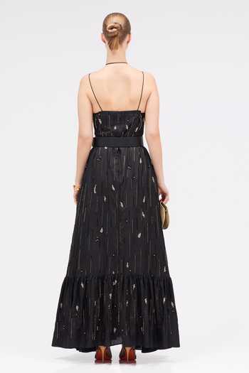 Sruti Dalmia The Velvet Hour Hand Embroidered Dress 