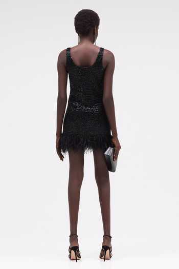 Sruti Dalmia Lunar Muse Hand Embroidered Dress 