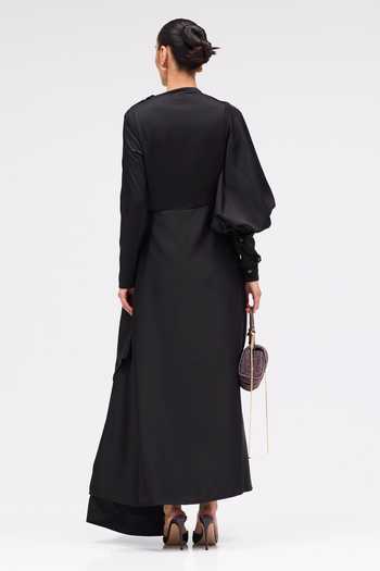Sruti Dalmia Dusk Allure Draped Dress 