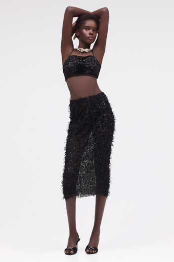 Shop Sruti Dalmia Black Mesh, Nylon Embroidery, Sequins, Beads Square Eclipse Arc Hand Bralette Online at Aza Fashions Shop_Sruti Dalmia_Black Mesh, Nylon Embroidery, Sequins, Beads Square Eclipse Arc Hand Bralette _Online_at_Aza_Fashions