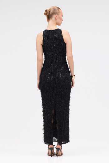 Sruti Dalmia Celestine Aura Hand Embroidered Dress 
